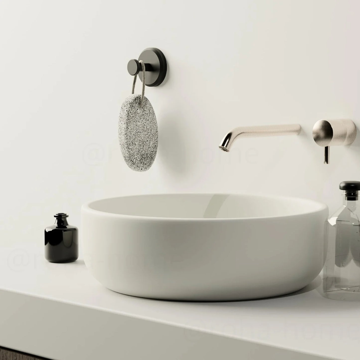 NORA – Vattenresistent väggkrok med vakuumfäste